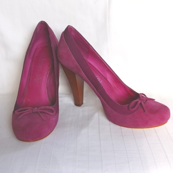 Aldo Purple Suede Hidden Platform Pump- Sz. 38/7.5 - Picture 16 of 16